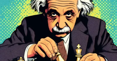Einstein ve Satranç Kapak Görseli