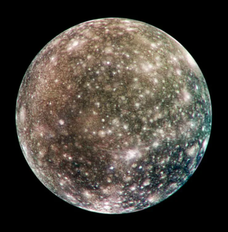 Jüpiter ve uydusu Callisto