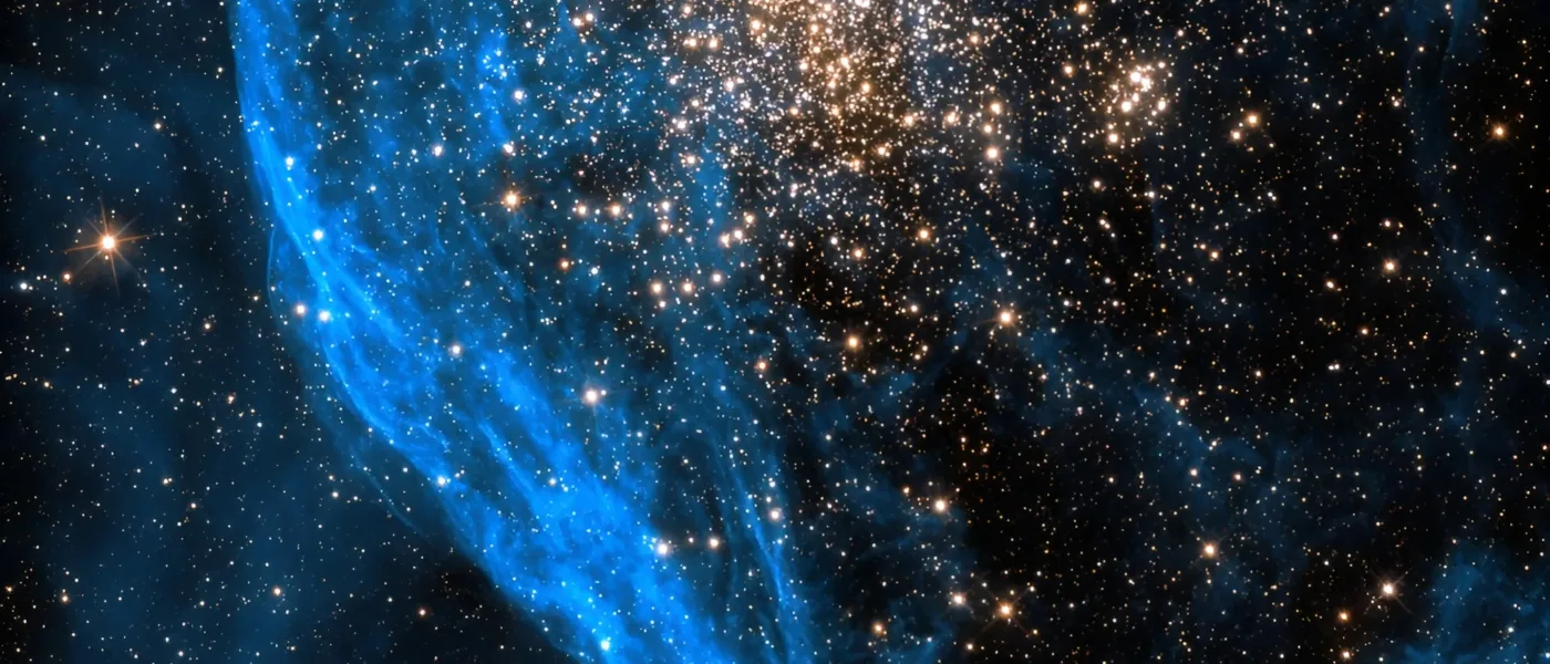 NGC 1850 küresel yıldız kümesi