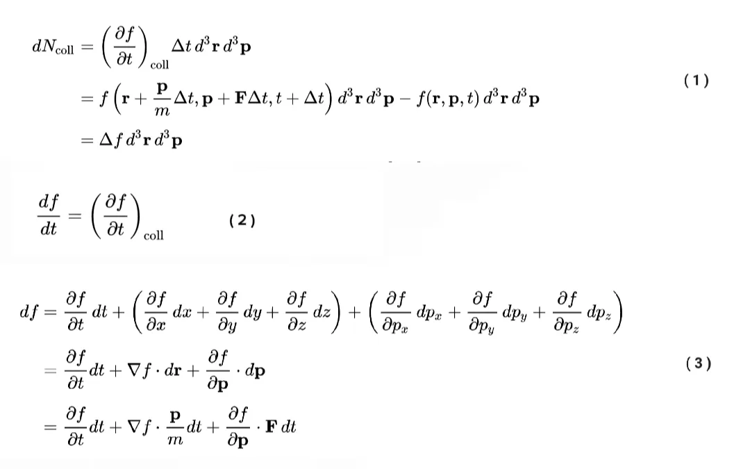 Boltzmann Denklemi: Liouville teoremi