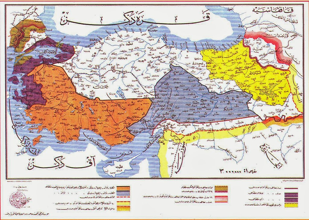 Sevr Antlaşması Haritası