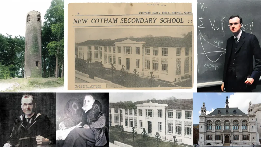 Cotham Gramer Okulu, Paul Dirac, T.V.T. BAXTER, Cotham Kulesi, Thomas Coomber, City of London School