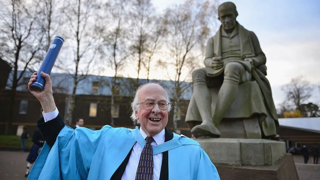 Peter Higgs yaşamının büyük bir bölümünü Edinburgh'da geçirdi.