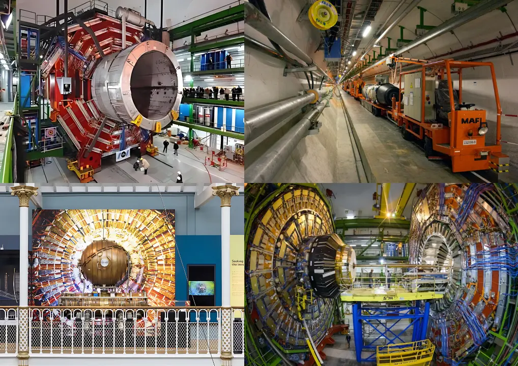 Büyük Elektron-Pozitron Çarpıştırıcısı (LEP) ve Büyük Hadron Çarpıştırıcısı (LHC)