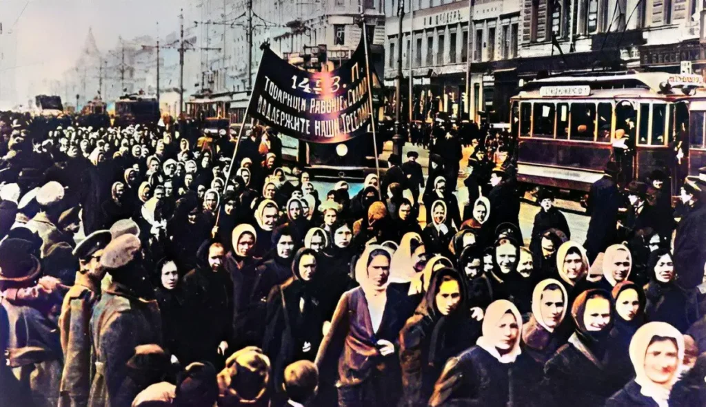 Uluslararası Kadınlar Günü, 1917, St. Petersburg