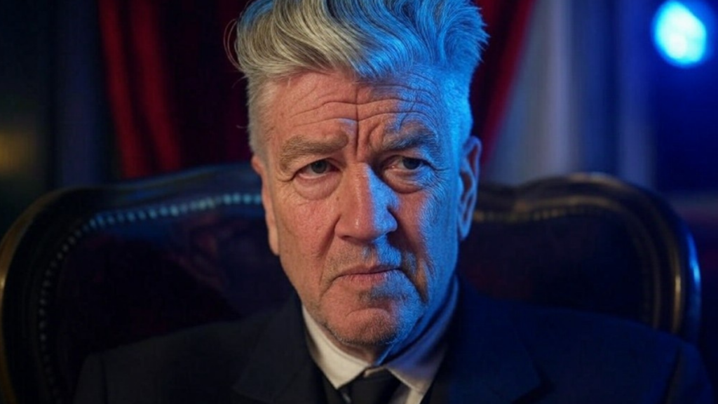 David Lynch yapay zeka, Lynchian yapay zeka portresi, David Lynch futuristik tasarım, sürrealist AI sanat, yapay zeka sineması, David Lynch portresi, sinema ve yapay zeka, Lynchian görsel sanat, futuristik sanat tarzı, yapay zeka ve sinema estetiği, David Lynch stilindeki AI sanat, sinematografik yapay zeka, yapay zeka görselleri, sinema ve teknolojinin birleşimi, David Lynch karanlık sanat, sürrealist portre tasarımı